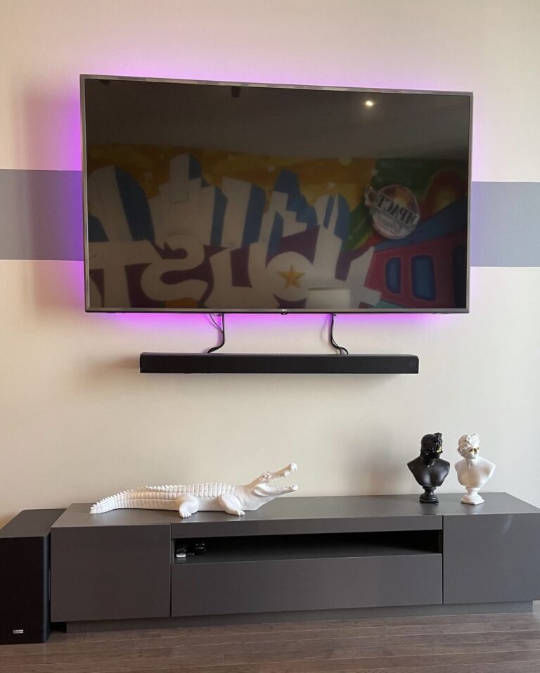 tv with led lights